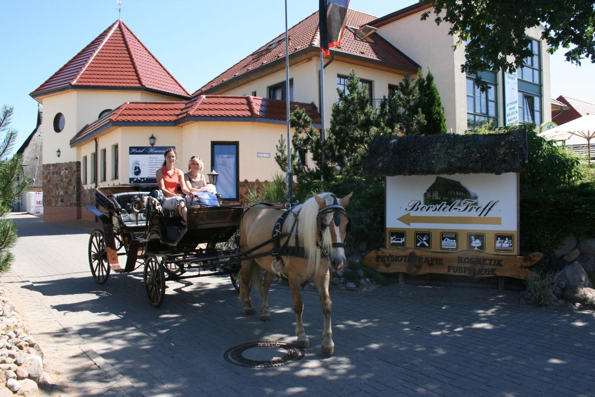 Kur-& Landhotel Borstel - Treff Dabel エクステリア 写真